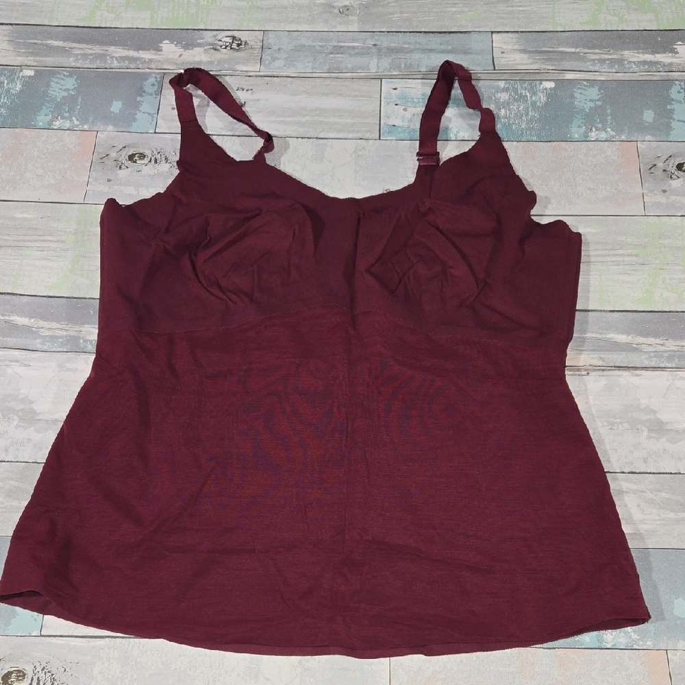 HONEYLOVE Womens Tank Top Bra Shapewear Sz 1XL